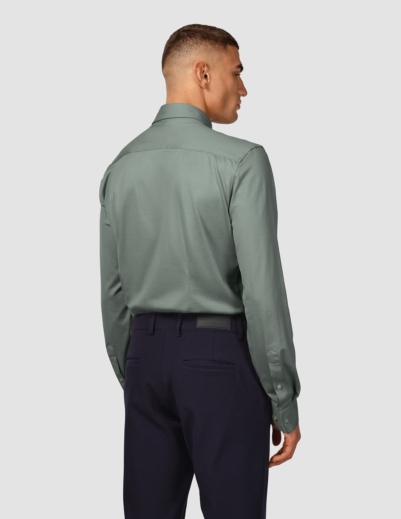 Classic Hemd Pistachio Slim